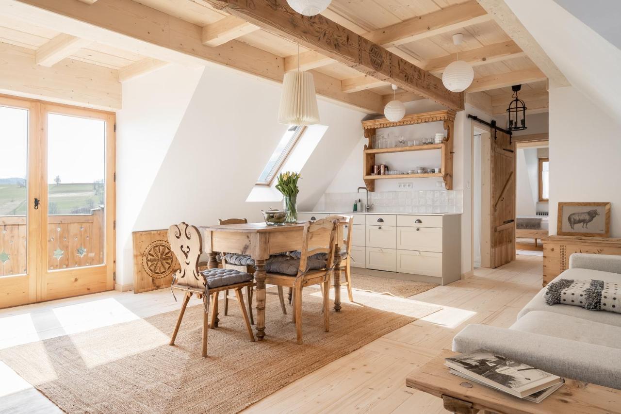 Nowe Miejsce Brzegi Apartment Bagian luar foto