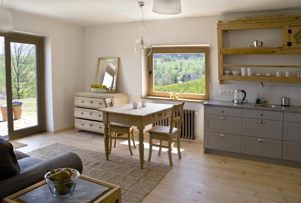 Nowe Miejsce Brzegi Apartment Bagian luar foto
